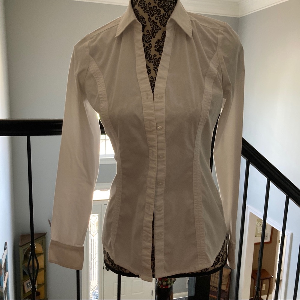 Express Brand Essential Button Up - image 1